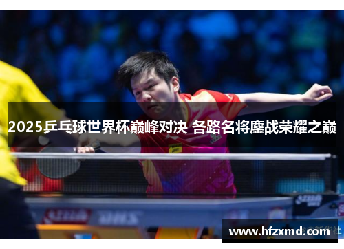 2025乒乓球世界杯巅峰对决 各路名将鏖战荣耀之巅